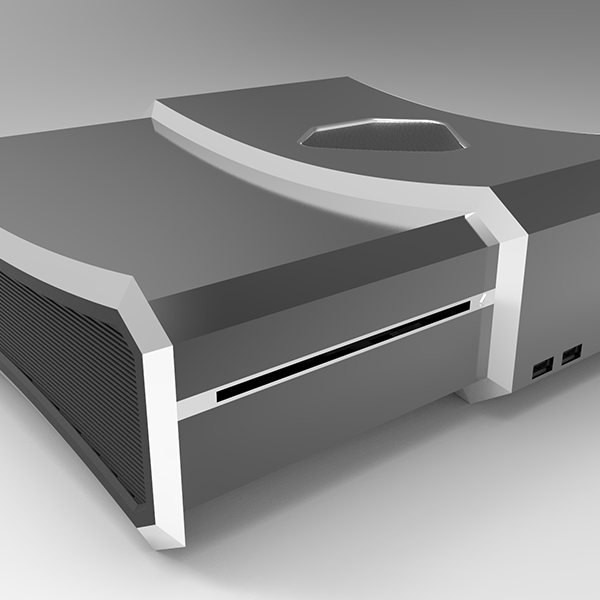 Console design, a personal project.